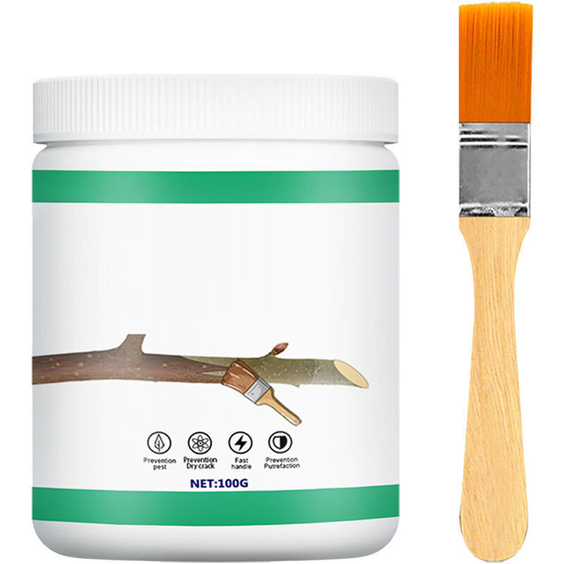 Wundverschlusspaste Für Bäume, Baumwachs-paste, Bonsai-schnittwunden-paste, Baumverband Mit Pinsel, Bonsai-schnittwunden-paste