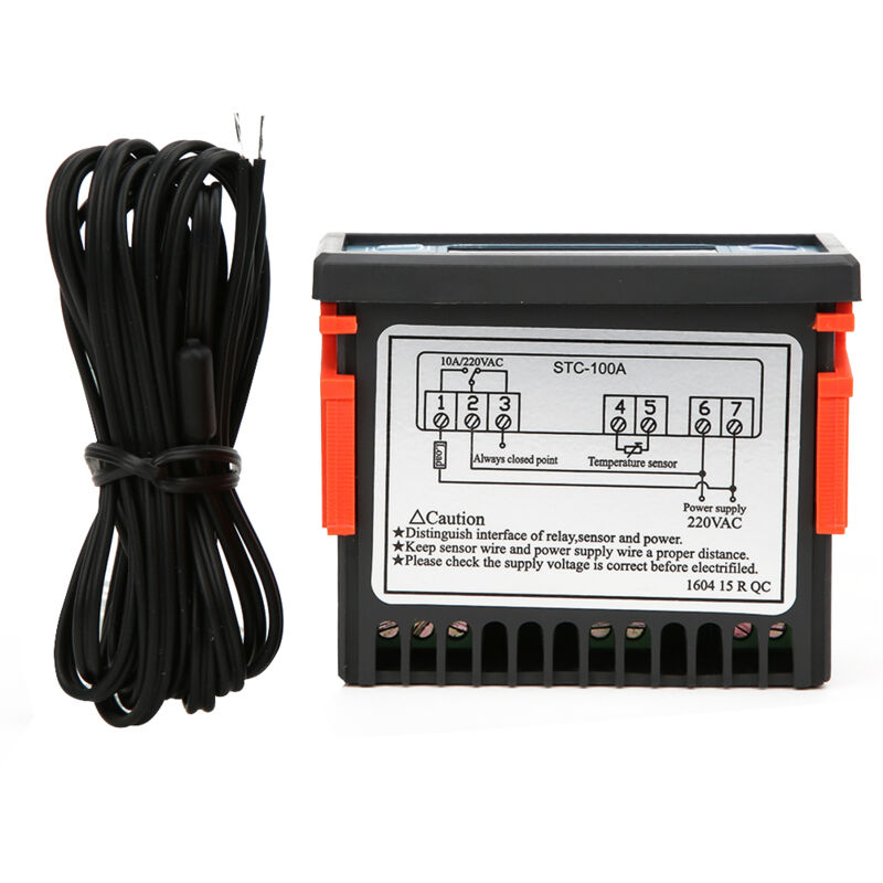 Unterstützung Des Temperaturreglers Der Stc 100a-serie -50℃-99℃ Für Den Kühlheizmodus