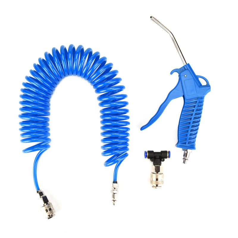 Blaues Pneumatisches Staubentfernungs-set Mit Eu-stecker, Hohe Qualität, Pistolenartiges Design, Kraftvoller Luftstrom Zur Staubreinigung.