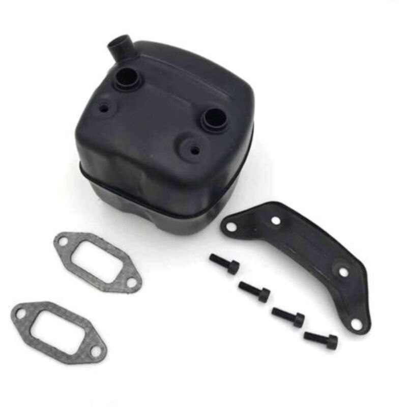 Auspufftopf-kit Für Husqvarna 371 372xp 385 390xp Serie, Schalldämpfer Kühlplatte Zubehörteile Für Kettensäge