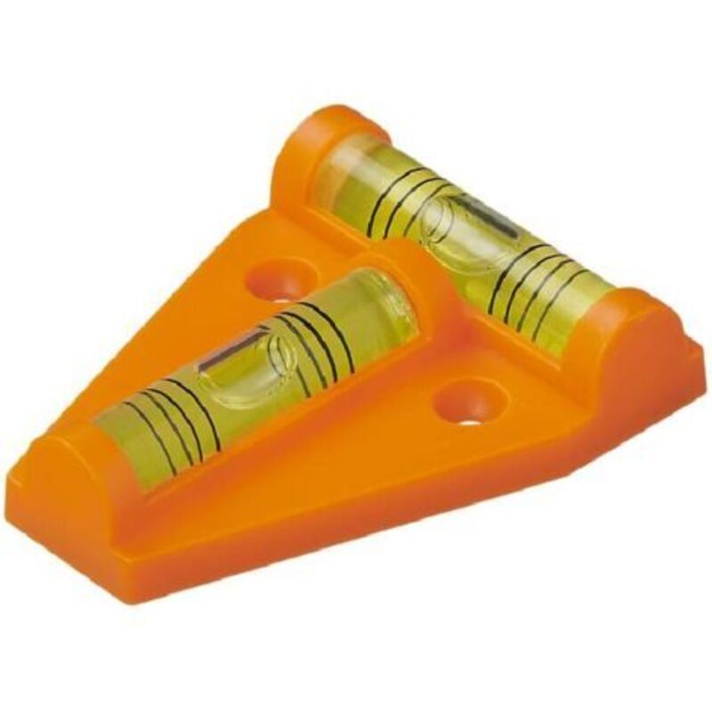 341215 Dreieckswasserwaage Mit Magnet, Orange