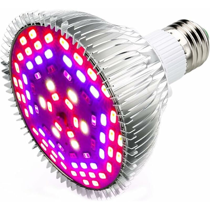 50w 78led Wachstumslicht Glühbirne E27 Pflanzenlampe Mit 7 Wellenlängen Ac 85-265v Für Zimmerpflanzen, Blumen Und Gemüse Im Innenbereich/gewächshaus/garten