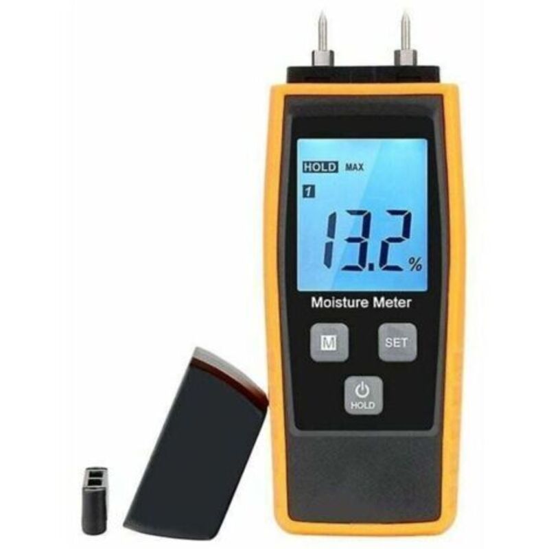 Feuchtigkeitsmesser, Feuchtigkeitsprüfer Für Wände Und Holz, Leckagezähler, Feuchtigkeit, Zementmörtel, Detektor Für Wassergehalt Mit Lcd-bildschirm