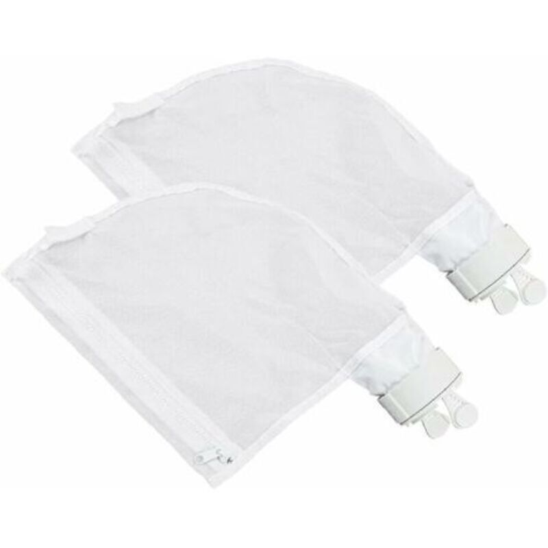 Schwimmbad-reinigungsbeutel. 2er-pack Nylon-filterbeutel Mit Reißverschluss Und Ersatzfilter Für Polaris 280/480 Schwimmbadreiniger