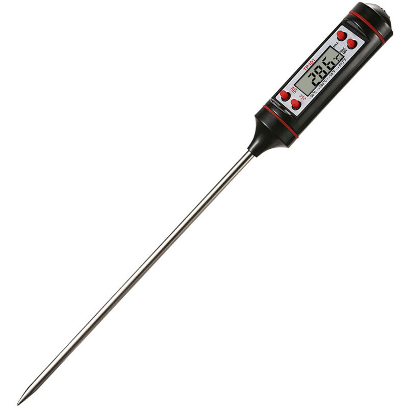 Lebensmittelthermometer Im Stiftformat – Digitale Anzeige – Sonde –