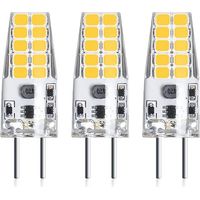 Stück 3w 12v G6.35 Led-lampen, T3/t4/t5 Sockel, G6.35/gy6.35, Kaltweiß 6000k, Ersatz Für 30w Halogenlampen Für Unterbau- Und Schreibtischlampen
