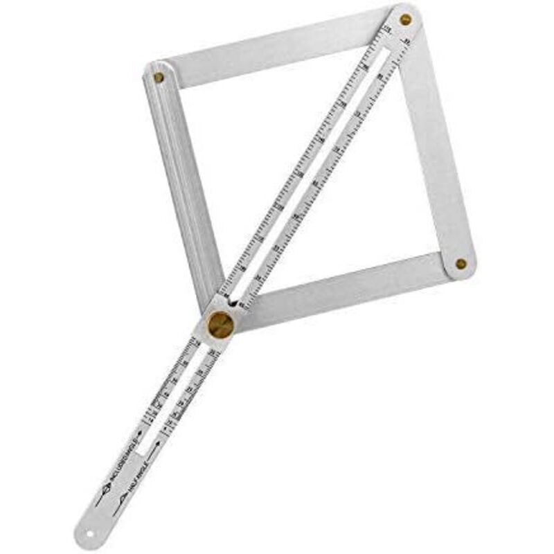 Mehrwinkel-aluminium-winkelmesser Für Die Holzbearbeitung, Diy-messwerkzeug Für Zimmerleute.