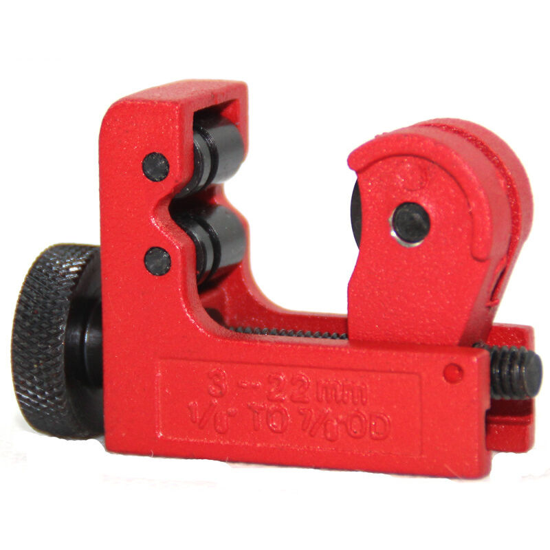 Kleiner Rohrschneider Für Kupferrohre, 3 Bis 22 Mm, Für Kupfer-, Messing-, Pvc-, Kunststoff- Und Aluminiumrohre.