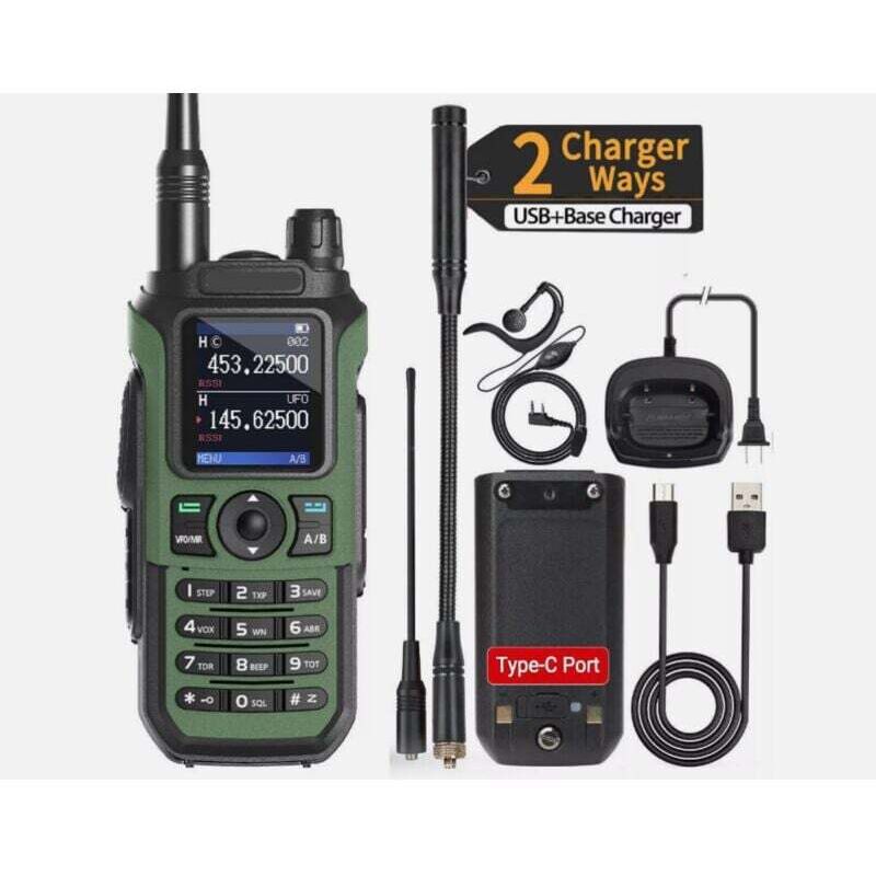 Walkie-talkie Baofeng Uv-21 Pro V2 - Erweiterte Reichweite - Wiederaufladbares Bidirektionales Amateurfunkgerät - Zuverlässige Kommunikation Für Profis Und Freizeit