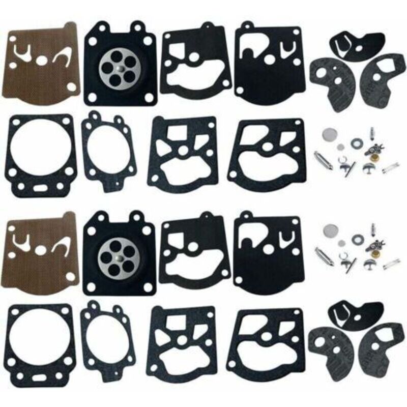 2er-pack Vergaser-reparatursatz, Membran Und Dichtungen Für Walbro K10-wat Wa & Wt Serien Vergaser, Passend Für Stihl 028 Fs40 Fs44 Fs85 Dolmar 103 105 108 111 Husqvarna Poulan Mcculloch Partner Echo