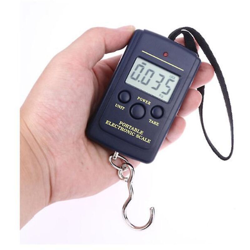 Tragbare Taschenwaage 40 Kg Mini Digitale Elektronische Waage Angelhaken Waage Zum Wiegen Von Gepäck