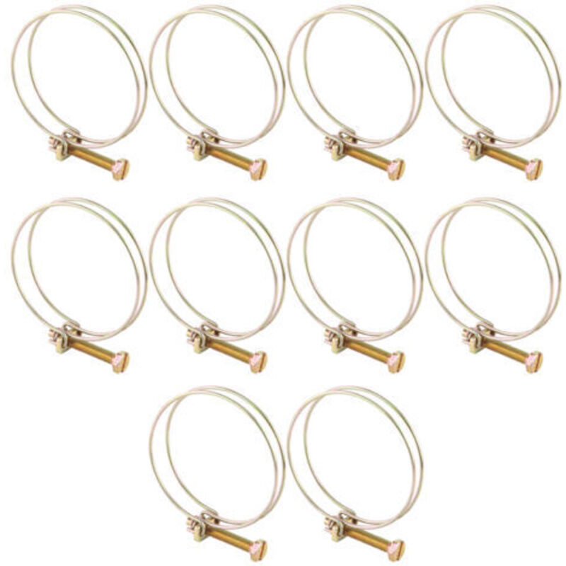 Schlauchklemme Mit Schraube Für Gartenschläuche, Rohrleitungsbefestigung (46 Mm - 51 Mm)