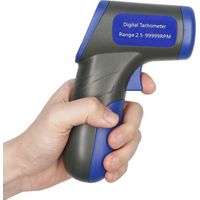 Handgehaltenes Digitales Laser-fototachometer, Drehzahlmesser Mit 3 Reflektierenden Streifen
