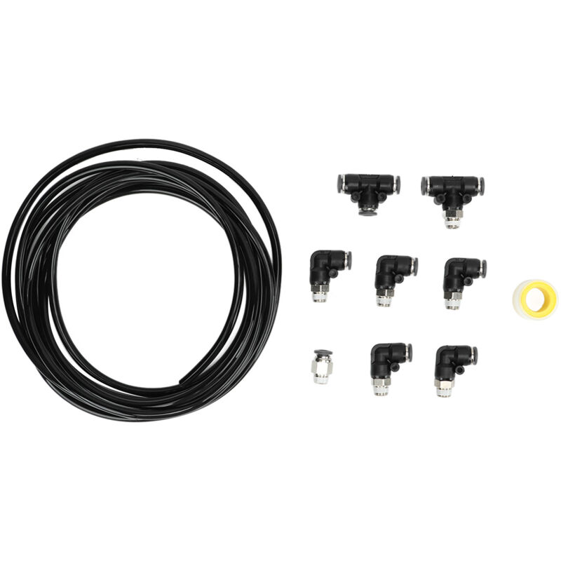 Vakuum-schnellkupplungs-set Turbo, 180 Psi, Flexibel, Leicht, Verdrehfest, Ersatz Für Supra Black, 10-teilig.