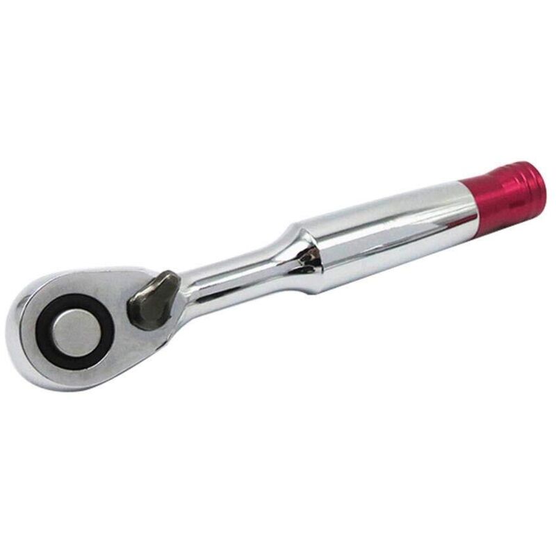 72-zahn-ratschen-drehmomentschlüssel, 6,35 Mm – Ergonomischer Griff Für Enge Räume – 100-mm-handwerkzeug Zur Autodemontage