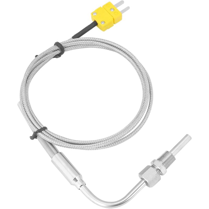 Eg-typ K Thermoelement-abgastemperatursensor, 1/8" Npt-gewinde Mit Freiliegender Spitze Und Steckverbinder, Aus Edelstahl.