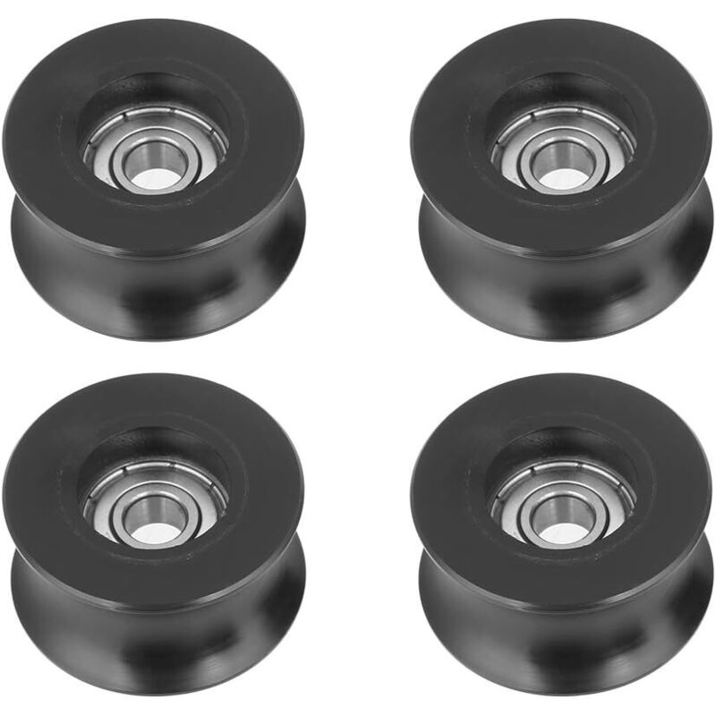 Set Aus 4 U-föhrigen Führungsrollen, 8 × 40 × 20,7 Mm