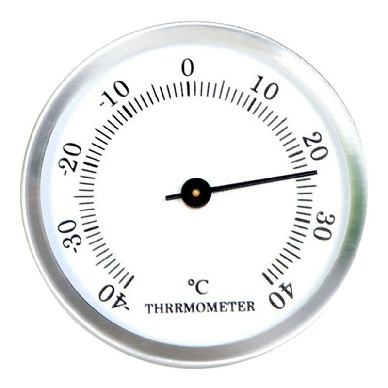 Kühlschrank- Und Gefrierschrankthermometer, -40 °c Bis 40 °c – Großes, Einfaches Zifferblatt – Gefrierschrank-inkubator – Rahmen Aus Aluminiumlegierung – Hält Lebensmittel Frisch