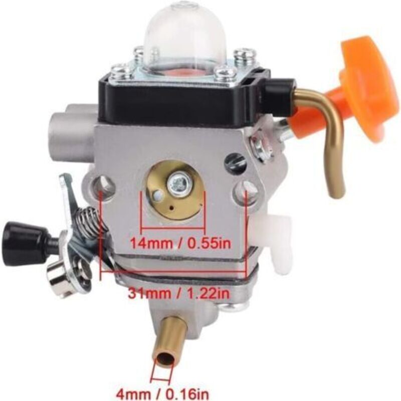 Vergasersatz Für Stihl Fs 87 Fs90 Fs100 Fs110 Fs130 Hl90 Hl95 Hl100 Ht100 Ht101 Km90 Km100 Km110 Sp90 Freischneider, Vergaser C1q-s174 Ersetzt 4180 120 0604 4180 120 0611