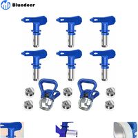 6 Stück Airless-spritzdüsen, Reversible Airless-sprühdüsen, Airless-düse Für Hochdruck-farbspritzpistole (typ 211, 315, 417, 515, 517, 523)