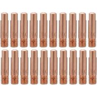 20 Stück Kupfer-kontaktdüsen-schweißspitzen Für 15ak Mig-mag-schweißbrenner-verbrauchsmaterial (0,8)