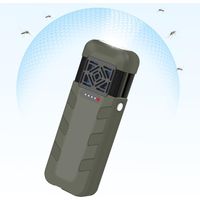 Elektrischer Mückenschutz, Tragbarer Elektrischer Mückenschreck Mit Beleuchtungsfunktion, 9600mah Wiederaufladbarer Akku, Für Outdoor Und Camping