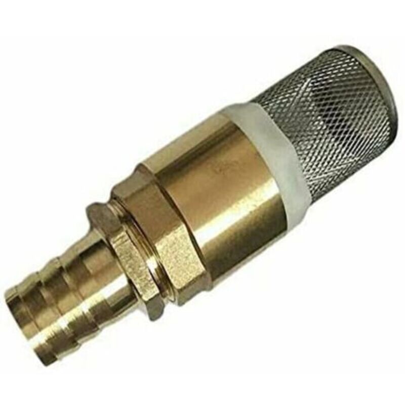 Rückschlagventil Mit Filter - Mit Edelstahlfilter Und Rückschlagventil / Rückflussverhinderer / Pumpenrückschlagventil 88 X 37 Mm