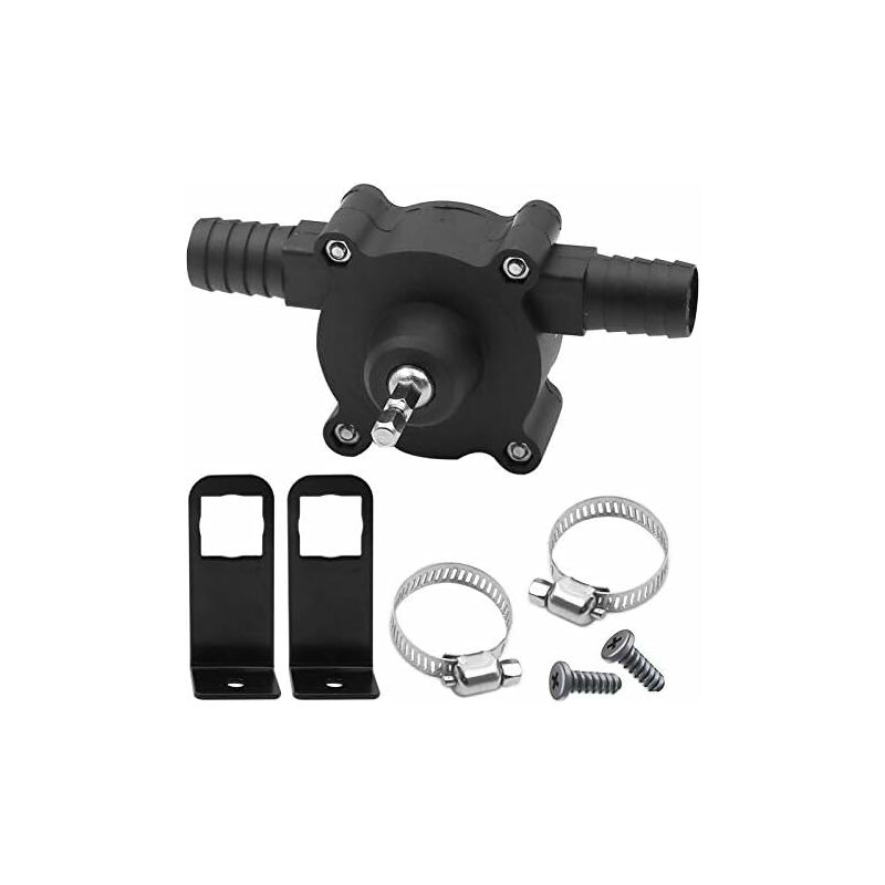 Tragbare Mini-elektrobohrpumpe, Handbetriebene Wasserpumpe, Diesel-öl-flüssigkeits-wasserpumpen, Selbstansaugende Transferpumpen Für Autos Mit Schneller Pumpgeschwindigkeit, 120w-350w