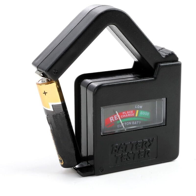 Universeller Digitaler Batterietester Modell Bt860, Kompatibel Mit Aa-, Aaa-, C-, D-, 9v- Und Knopfzellen, Präzise Analoge Anzeige, Umweltfreundlich, Tragbar, Batteriebetrieben