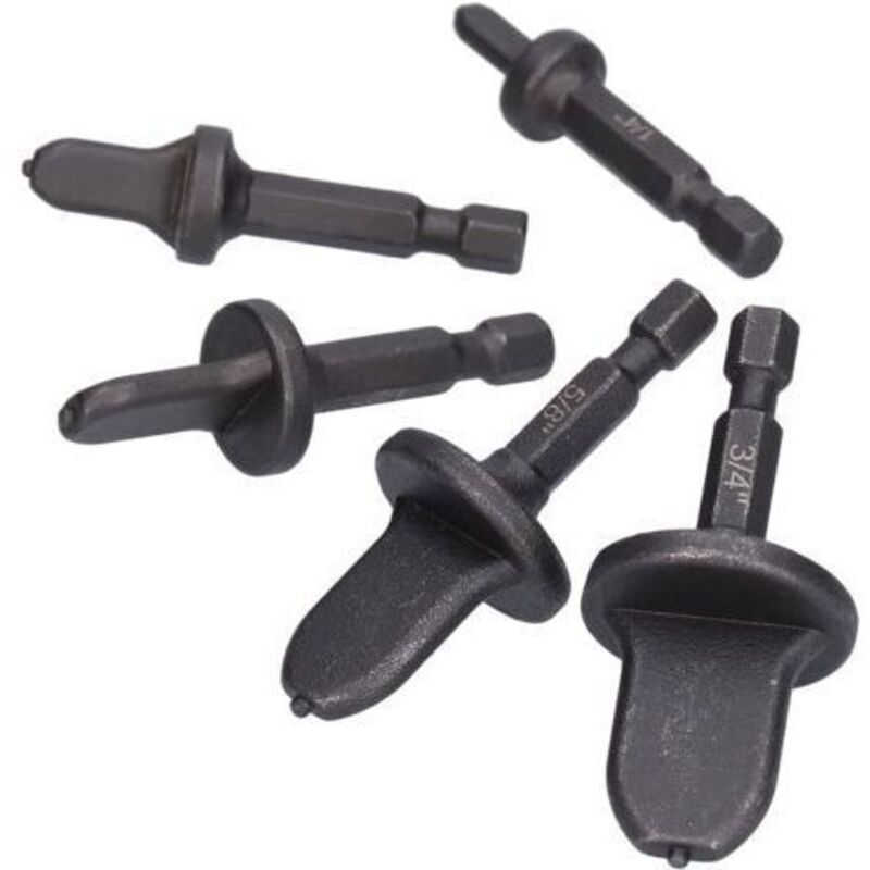 5-teiliges Set Aus Rohraufweitungswerkzeug, Sechskantgriff, Kupferrohr-pressfittings, Aufweitvorrichtung, Werkzeug Zur Kanalaufweitung, Wartungsteile Für Klimaanlagen, 3/4in 5/8in 1/2in 3/