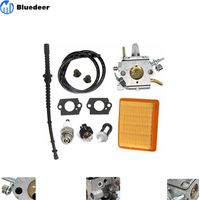 Vergaser Mit Luftfilter Und Kraftstoffschlauch Für Stihl Fs400 Fs450 Fs480 Sp400 Sp450 - Ersatz Für Zama C1q-s34h, 4128 120 0651, 4134 141 0300. H121