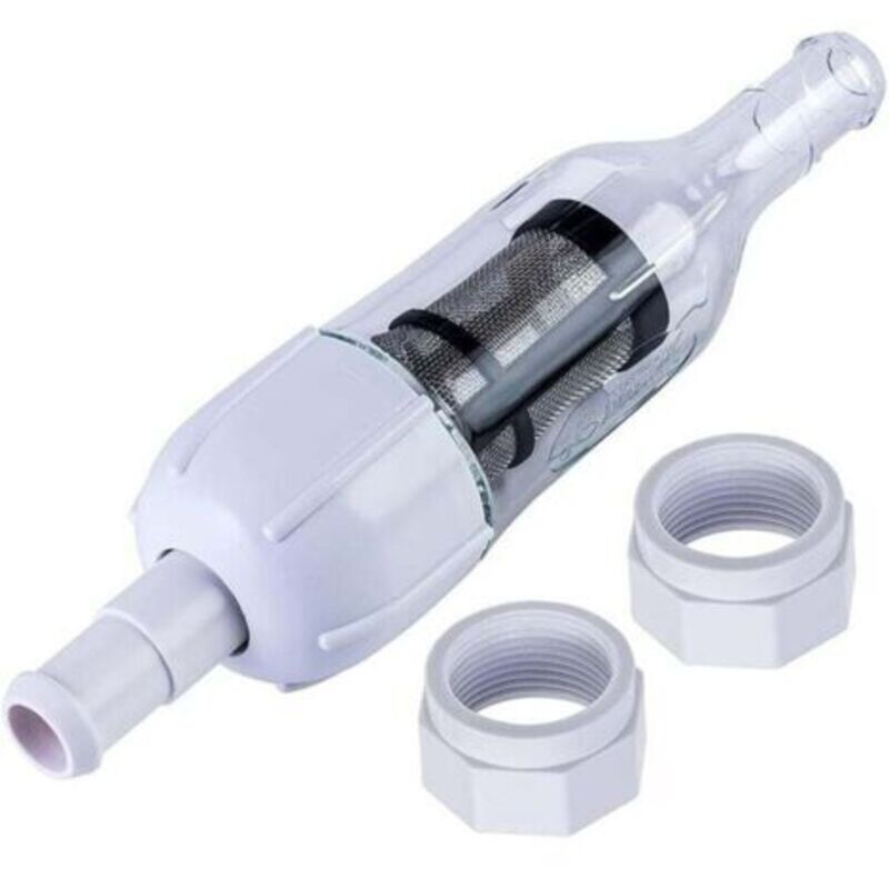 Pools-reinigungsset 48-080 Mit 2 Anschlussschrauben D15, Zodiac Polaris Inline-filter 48-080, Ersetzt Universal-wandanschluss (uwf) Sieb 6-504-00