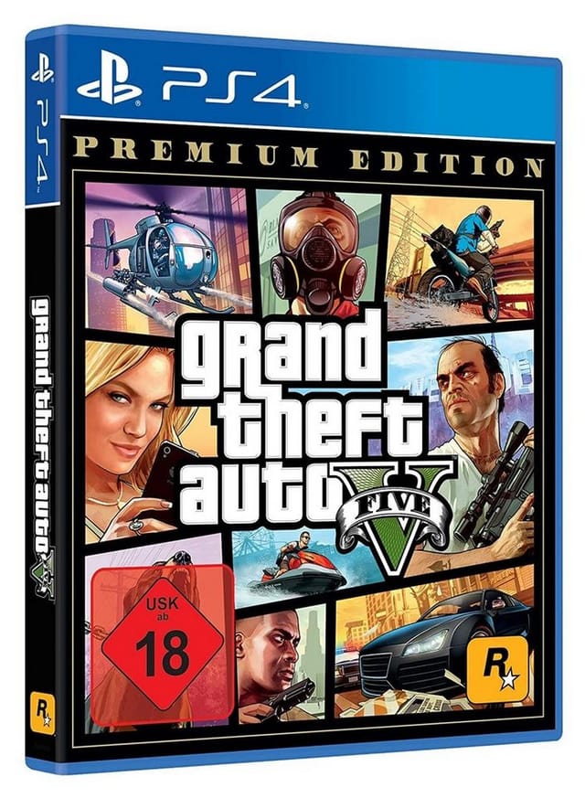 Grand Theft Auto V Premium Edition PlayStation 4
