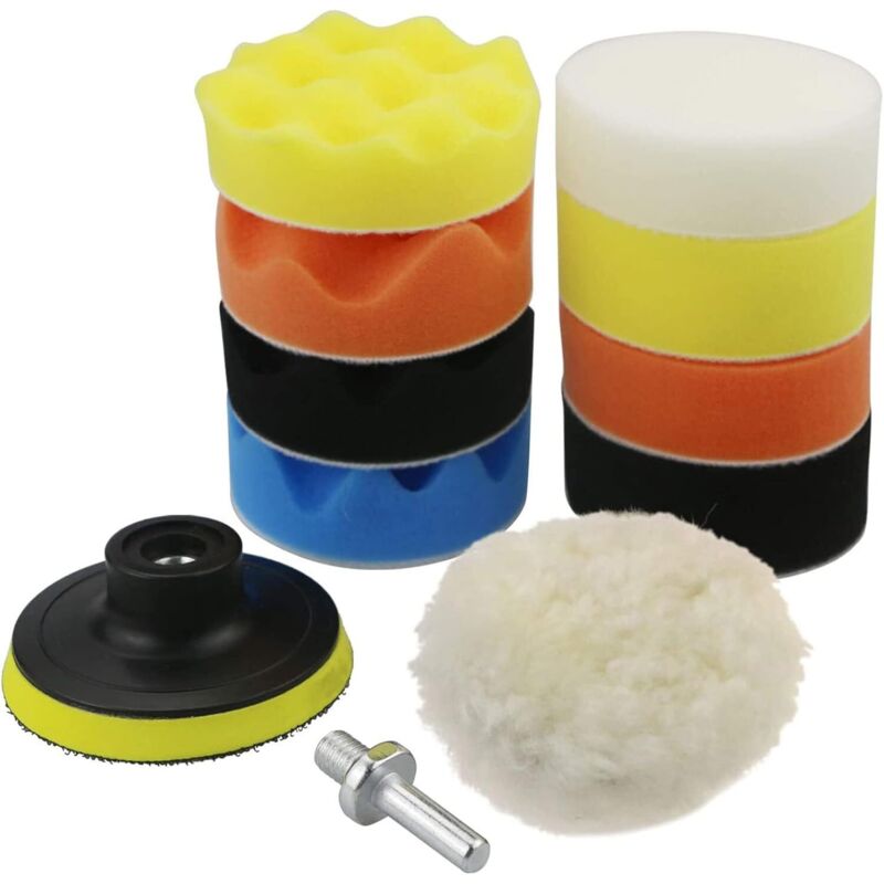 Auto-polierschwamm, Autowachs-applikator, Auto-polierkit, Polierpad/schwamm, Autowachs-applikator, Schleifen Und Polieren (7,6 Cm)