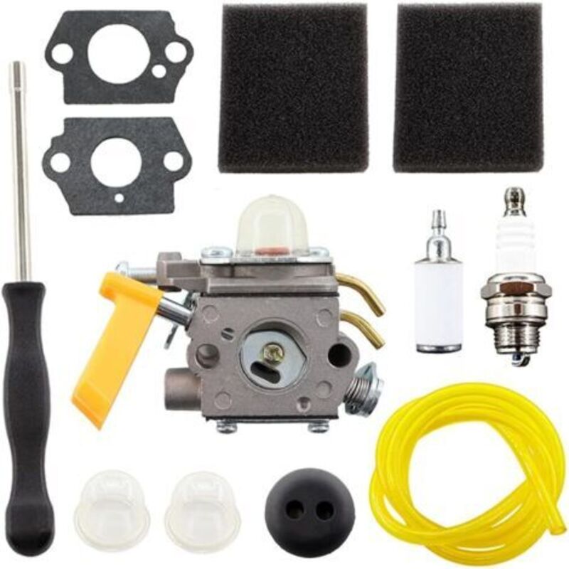 Vergaser C1u-h60 308054012 Mit Luftfilter Für Heckenschere Ryobi Homelite 25cc 26cc 30cc 46cc Kettensäge 308054003 308054008, Ryobi Rbc30set Rlt30cet Rht2660da Rbc26cds Rbc26cds