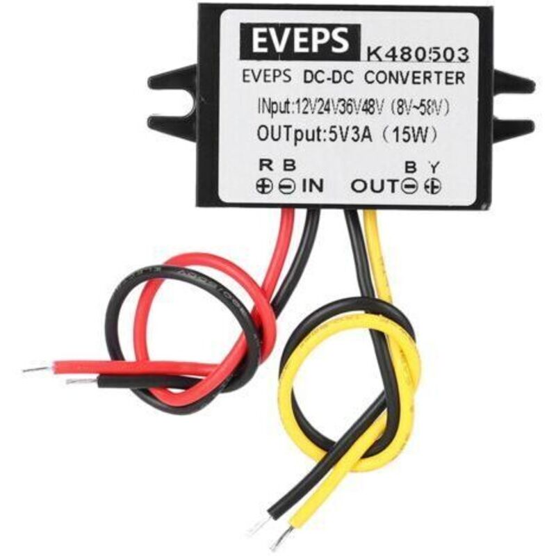Dc-dc 12v/24v/36v/48v Auf 5v 3a Abwärtswandler-modul