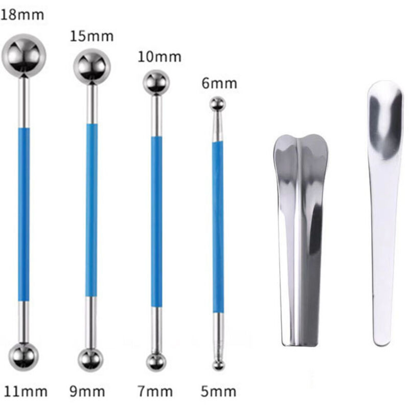 Outils Ensemble – Fugen-glätter-kit Mit Kugel, Professionelles Dichtungswerkzeug Für Bad- Und Küchenränder, Ton-skulptur-dekoration, Blau, 4 Stück