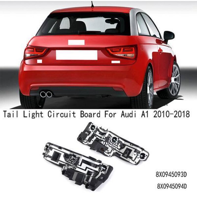 Paar Halterungen Für Rückleuchten Für Audi A1 (2010-2018) – Original-ersatzteile – Einfache Installation – Langlebig