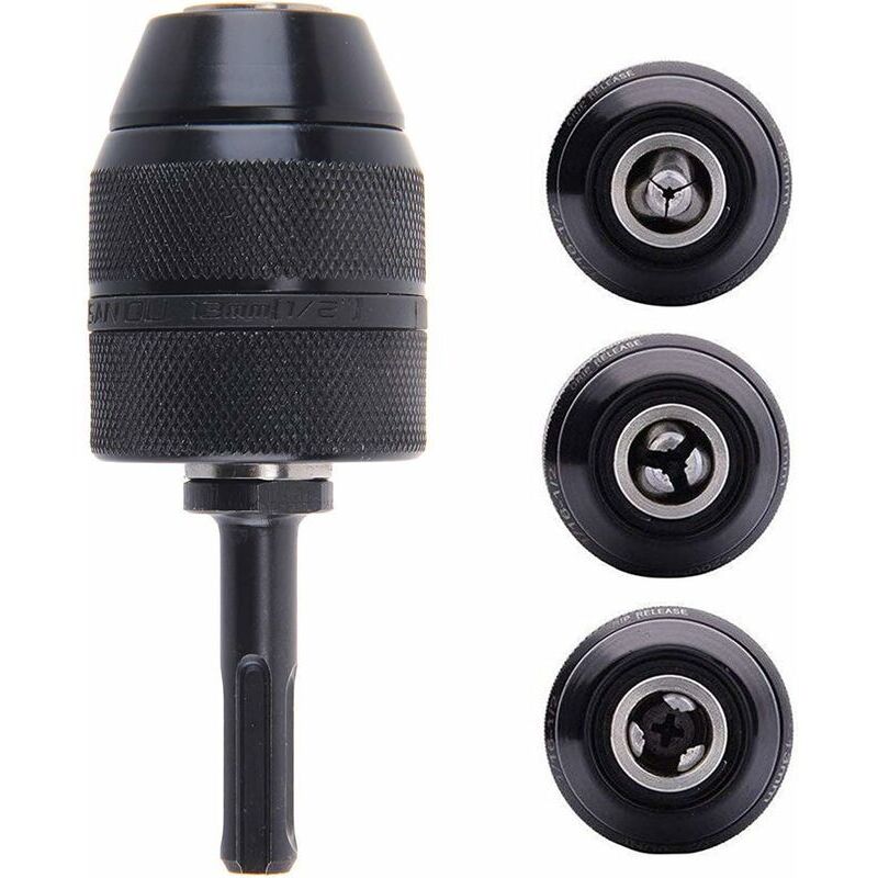 Sds-plus-adapter Schnellspannbohrfutter 2-13 Mm Professionelles Robustes Bohrfutter 1/2-20unf Schlüsselloses Schnellspannbohrfutter