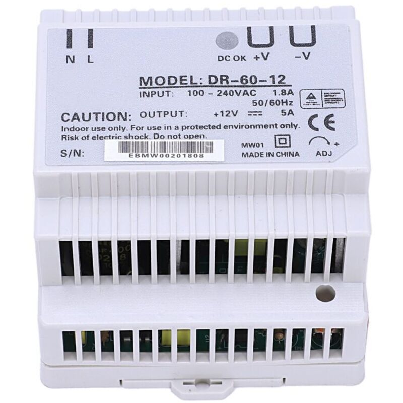 Netzteil Für Din-schiene 60w 12v Ac/dc Wandler -60-12 Gute Qualität