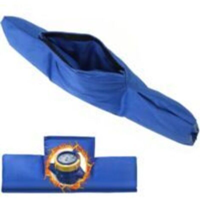 Isolierende Baumwollhülle Für Wasserzähler, Wasserdicht, Dick, Rund, Quadratisch, Universell (blau)