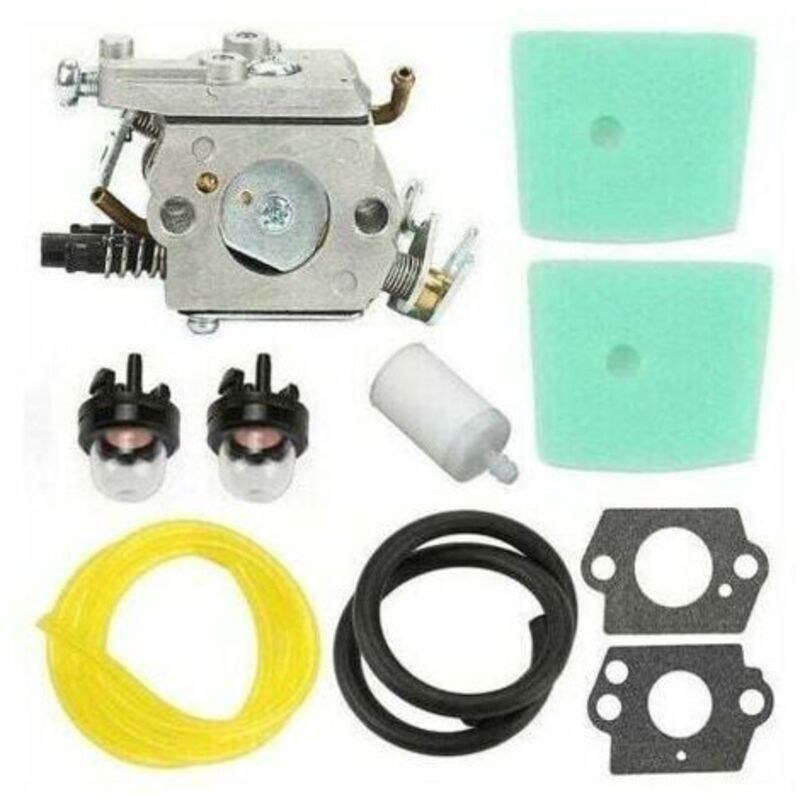 Vergaser Für Husqvarna 123l 323l 325 326 – Reparatursatz Mit Dichtungen Und Filtern – Kompatibel Mit Mehreren Modellen