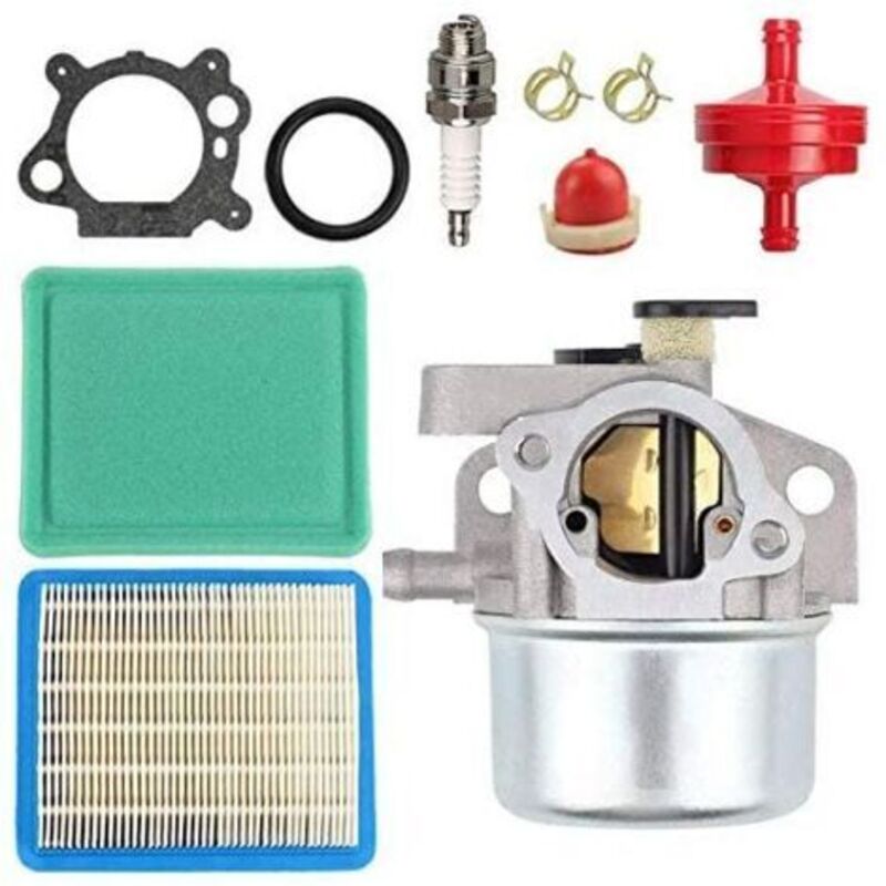 Vergaser 799871 799866 Für Briggs & Stratton Motoren 790845, 796707, 794304, Kompatibel Mit Den Motorserien 675, 675ex, 725ex, Einschließlich Luftfilter, Dichtung Und Zündkerze