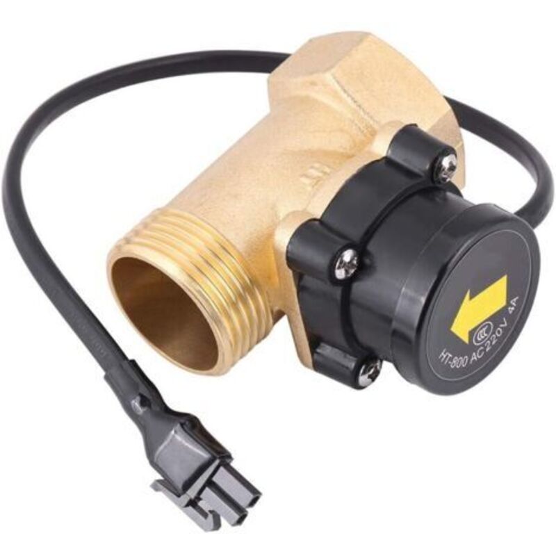 Durchflussschalter, Ht-800 G1 Gewinde 220v Wasserdurchflusssensor Für Wasserpumpe, Automatischer Steuerschalter, Mit Stabilen Leistungen, Hitzebeständig