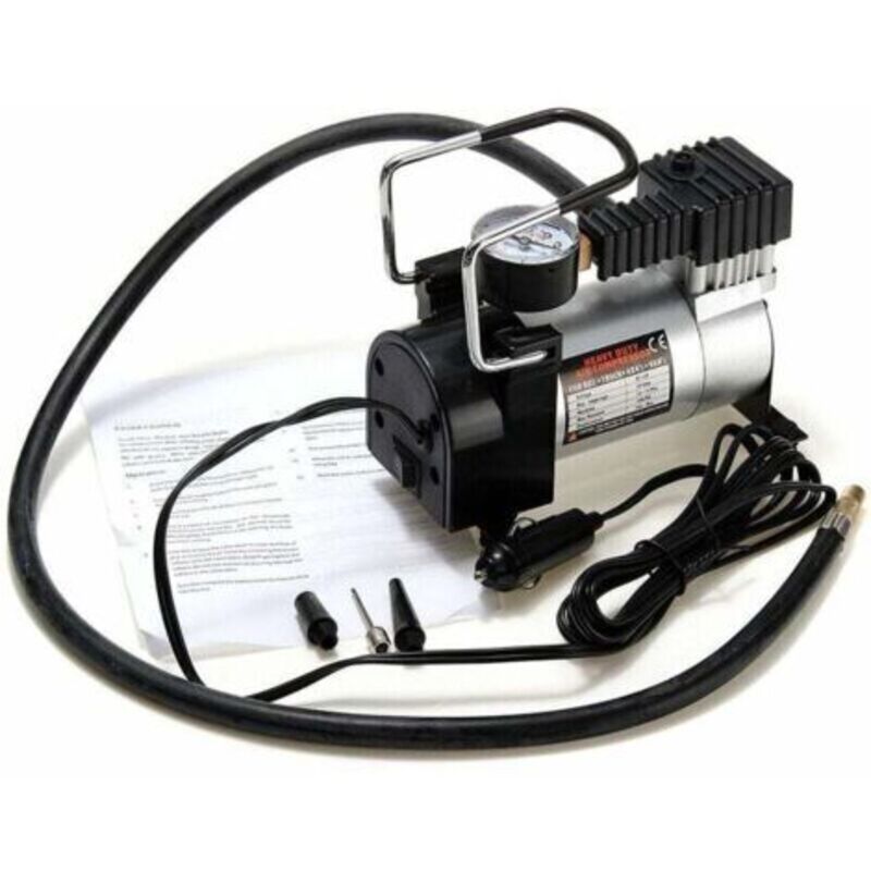 16x8x11cm Tragbarer Anti-klemm-mini-luftkompressor, Elektrische Reifenpumpe 12v 120psi, Robuste Pumpe Für Fahrrad/auto/kofferraum