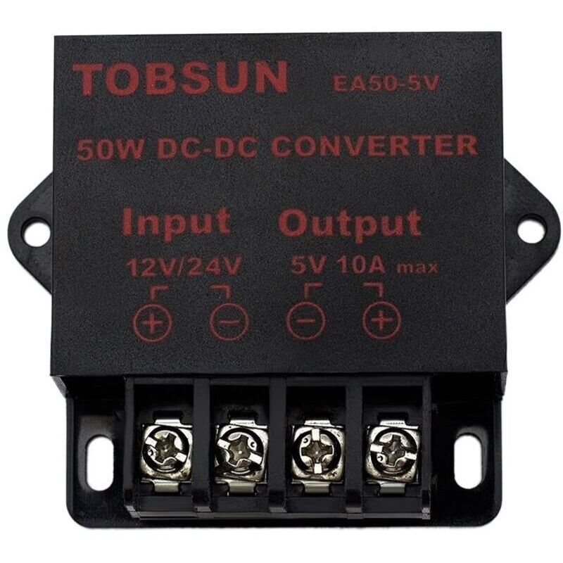 Dc-dc-wandler 24v/12v Auf 5v 10a 50w Für Led-werbebildschirme Im Auto