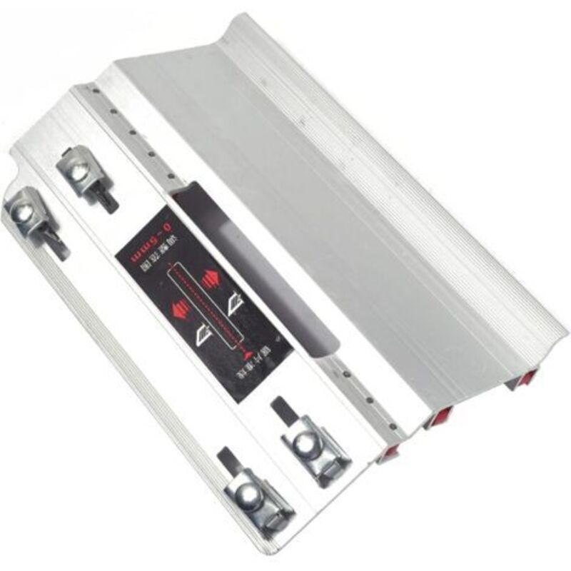 Fasenfräsvorrichtung Für Fliesen – 45° Winkel – Material Aluminiumlegierung – Plattenlänge 180 Mm – 24 Nylonachsen