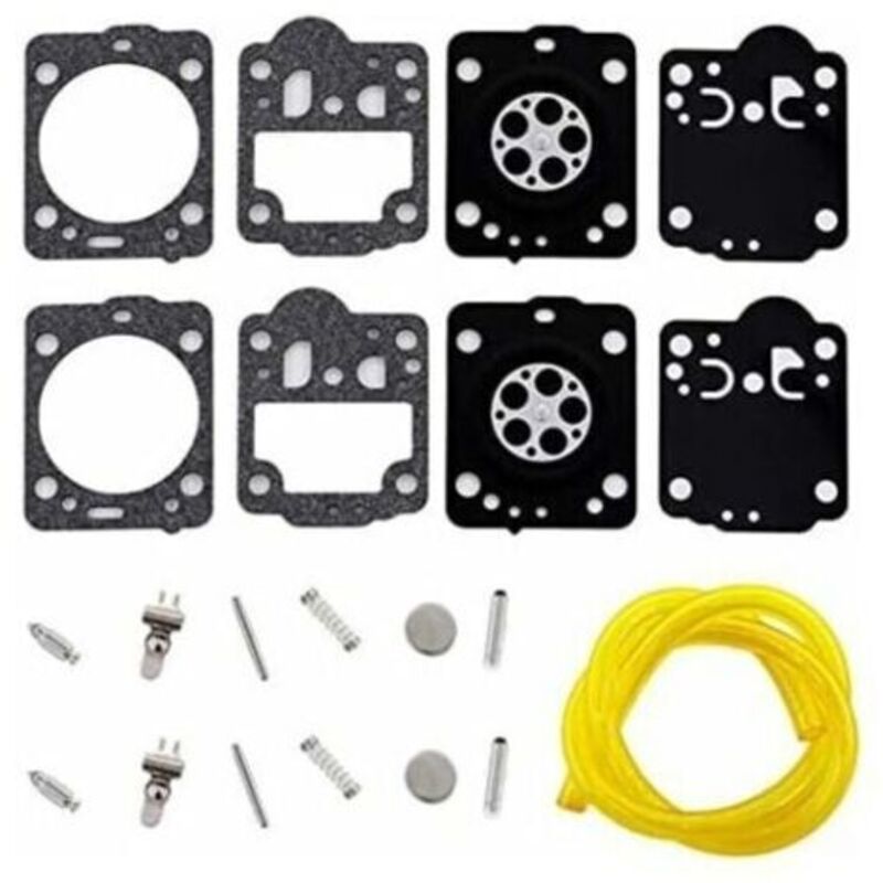 2er-set Vergaser-membranen Mit Schlauch - Für Husqvarna Kettensägen 235, 236, 240 - Ersatz Für Zama Rb-149, C1t-el41a, C1t-w33, C1t-w33a, C1t-w33b Und C1t-w33c