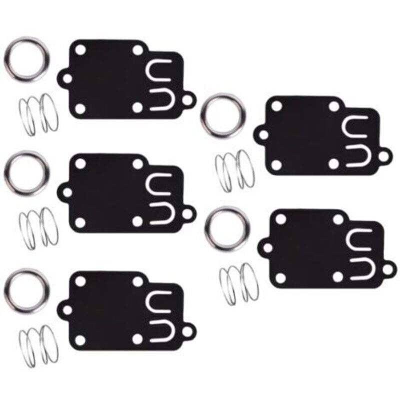 5er-set, Membrandichtungs-kit Für Vergaser Von Briggs & Stratton-motoren 2 Ps Bis 5 Ps 270026 272538 272538s 272637 4157 4168 5021 5021k 690766 221377 Federkappe