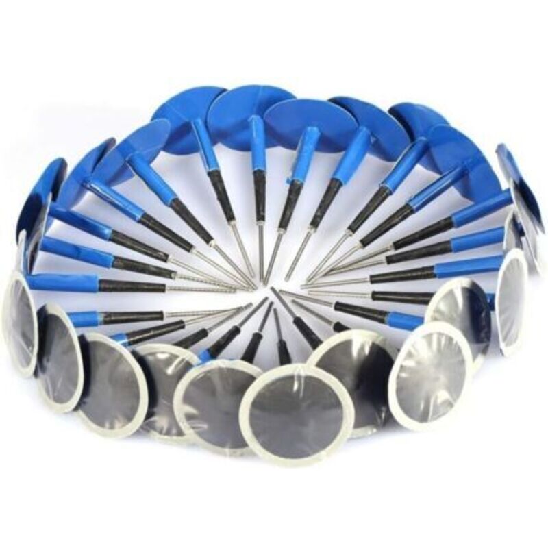 Tubeless-reifenreparaturset, 24-teiliges Universal-reparaturset Für Schlauchlose Reifenpannen Von Autos, Motorrädern, E-fahrzeugen Usw. (größe: 36 X 4 Mm)